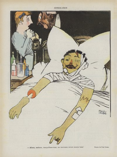 Illustration for Le Rire by Paul Iribe