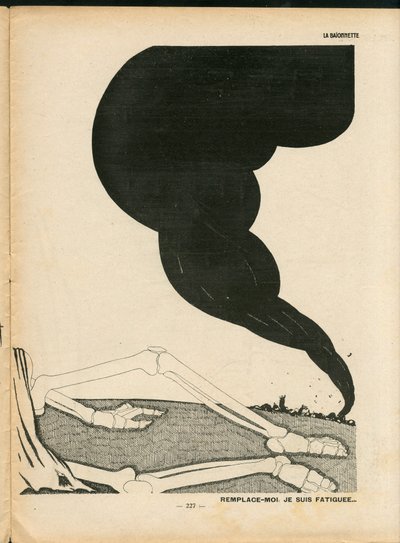 La Baionnette, number 41, Satirical in Black & White by Paul Iribe