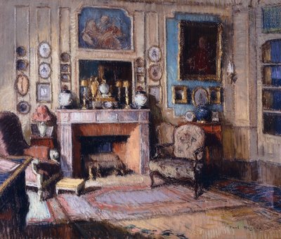 An Interior of a Drawing Room by Paul Jean Hugues