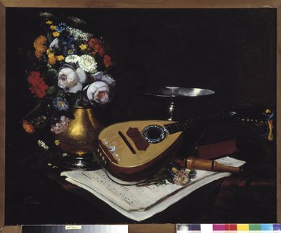 Still Life with Mandolin by Paul Joret