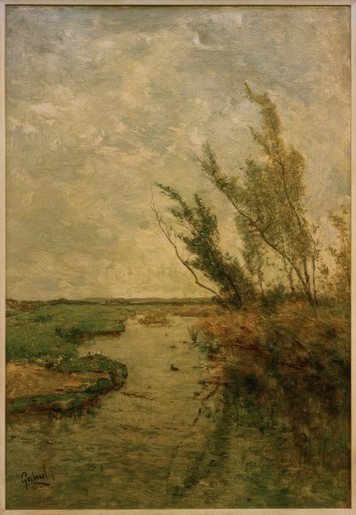 Polder Landscape by Paul Joseph Constantin Gabriel
