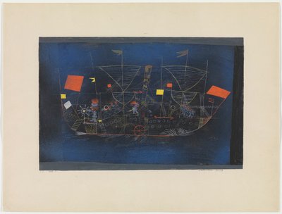 The Adventure Ship, 1927 by Paul Klee