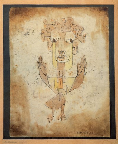 Angelus Novus by Paul Klee