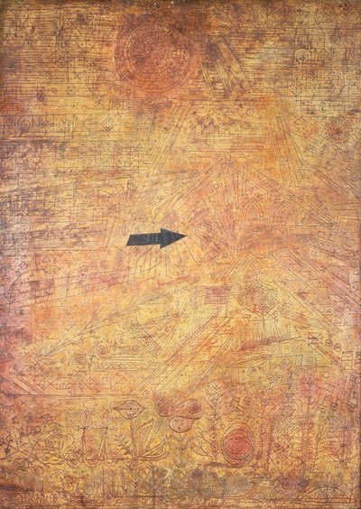 Arrow in the Garden by Paul Klee