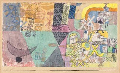 Asian Entertainers by Paul Klee