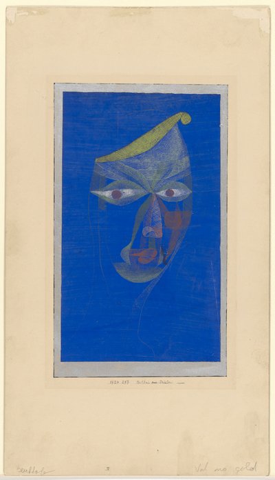 Portrait of an Oriental by Paul Klee
