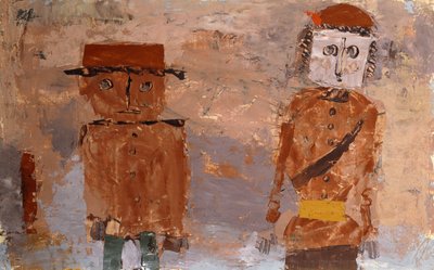 Bride and Groom in Autumn of Life by Paul Klee