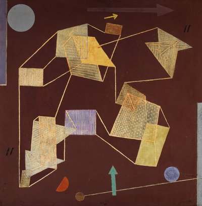 Buoyancy and Displacement (Soaring) by Paul Klee