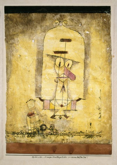 Dance You Monster to My Soft Song! by Paul Klee