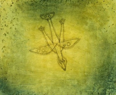 Down the More Troubling Bird by Paul Klee