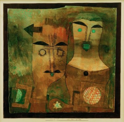 A Pair of Gods by Paul Klee