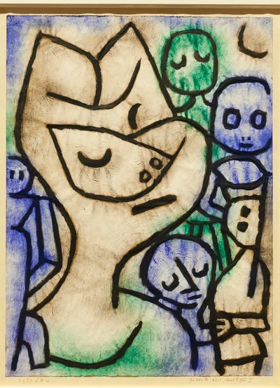 Expression of a Face by Paul Klee