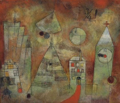 Fateful Hour at Quarter to Twelve by Paul Klee