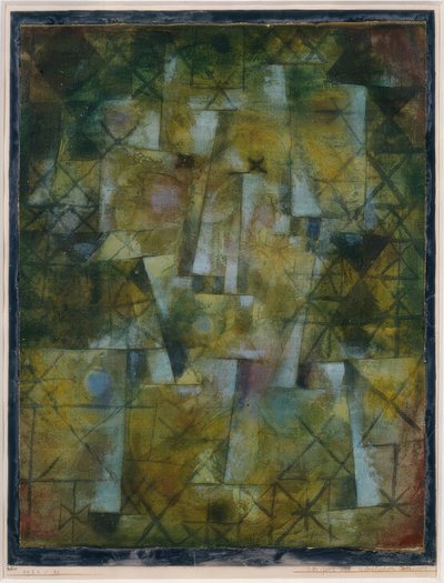 God of the Northern Forest by Paul Klee