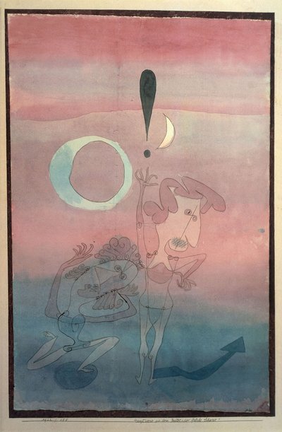 Main Scene from the Ballet The False Oath by Paul Klee