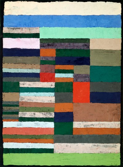Individualized Altimetry of Stripes by Paul Klee (1879-1940) by Paul Klee
