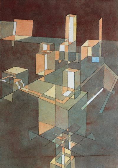 Italian City by Paul Klee by Paul Klee