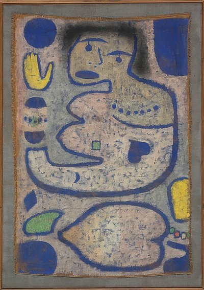 Love Song at New Moon. 1939 by Paul Klee