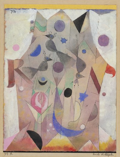 Persian Nightingales by Paul Klee
