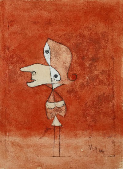 Portrait of Brigitte (Whole Figure) by Paul Klee