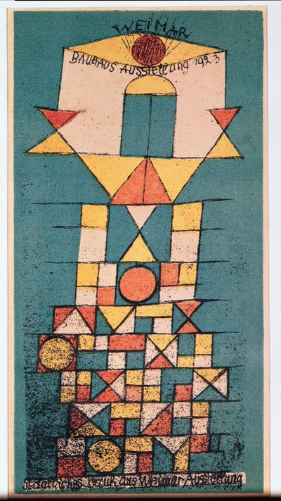 Postcard for the Bauhaus Exhibition 