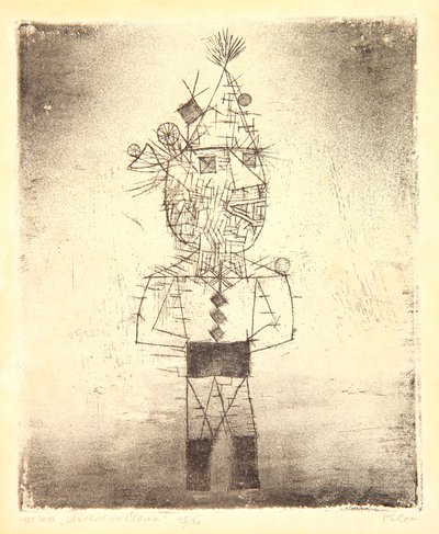 Prickle the Clown, or Stachel der Clown by Paul Klee