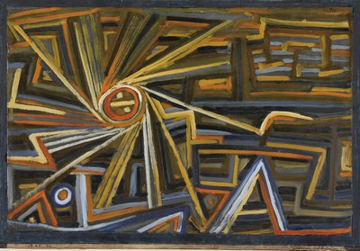 Rayonnement et Rotation by Paul Klee by Paul Klee