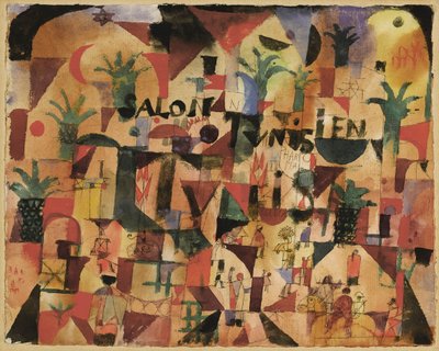 Salon Tunisien Traffic on the Boulevard Tunis by Paul Klee