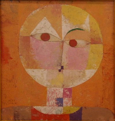 Senecio Baldgreis by Paul Klee