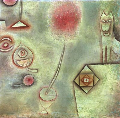 Still Life with Animal Statuette by Paul Klee