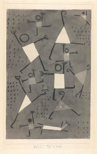 Dances Caused by Fear by Paul Klee