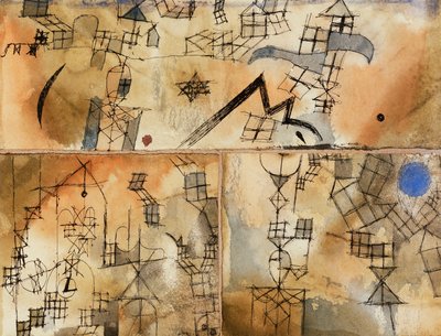 Three-Part Composition by Paul Klee