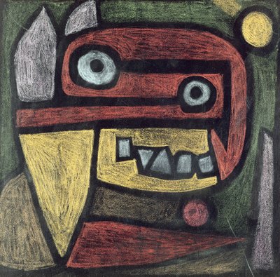 Untitled (Mask: Wild Animal) by Paul Klee
