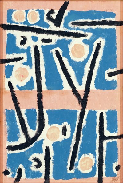 Untitled (Signs of Growth) 1937 by Paul Klee