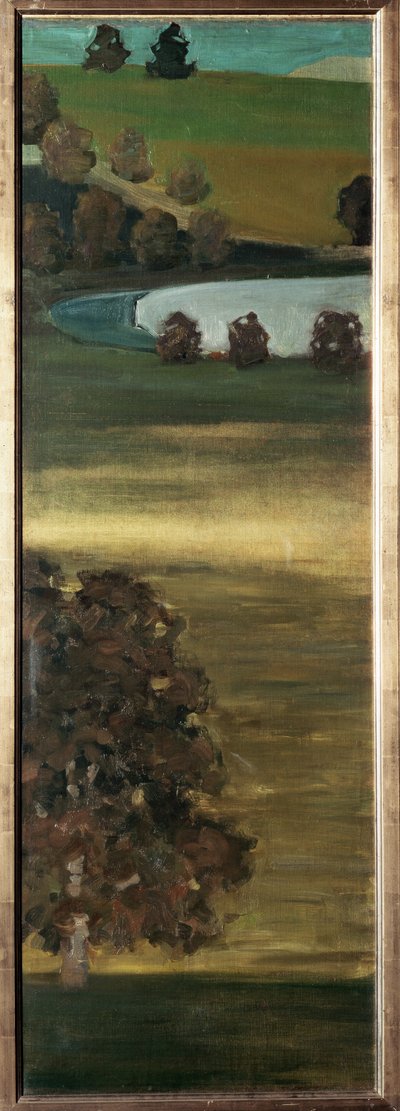 View of the Aar Valley, Switzerland by Paul Klee