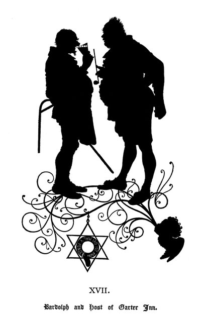 Bardolph and the Host of the Garter Inn by Paul Konewka