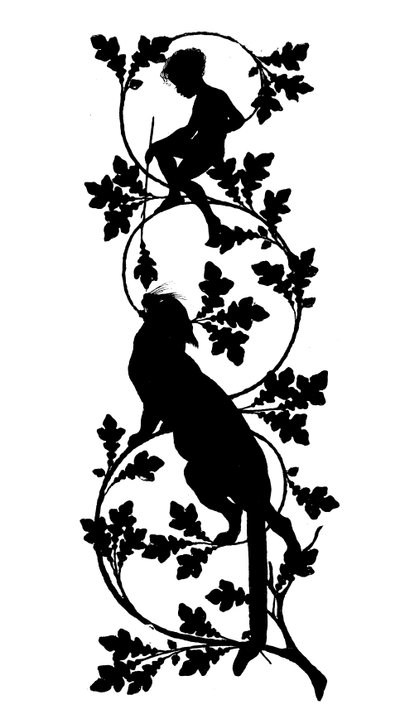 Silhouette for Puks Natlige Bedrifter by Paul Konewka