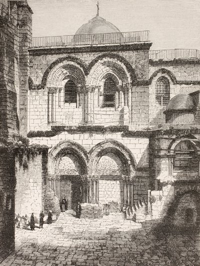 Church of the Holy Sepulchre, Jerusalem, 19th Century by Paul Lacroix
