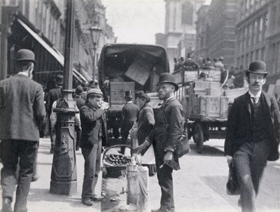 Sherbet or Water Seller in Cheapside, 1893 by Paul Martin
