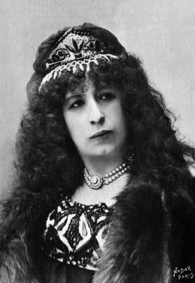Aimee Tessandier, French Actress and Singer by Paul Nadar