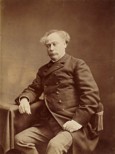 Alexandre Dumas, fils by Paul Nadar