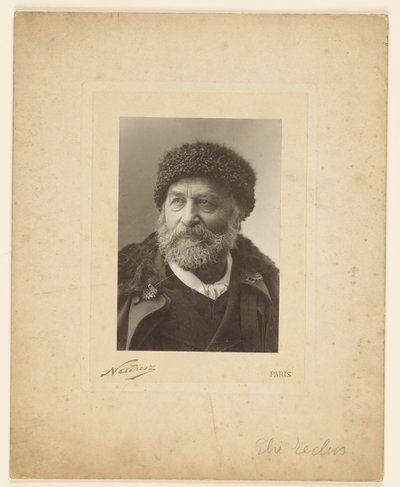 Élie [Élisée] Reclus by Paul Nadar