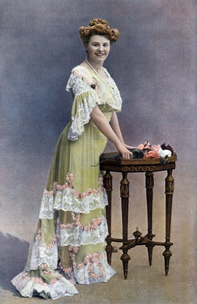French Comedian Blanche Toutain, Photo by Paul Nadar by Paul Nadar