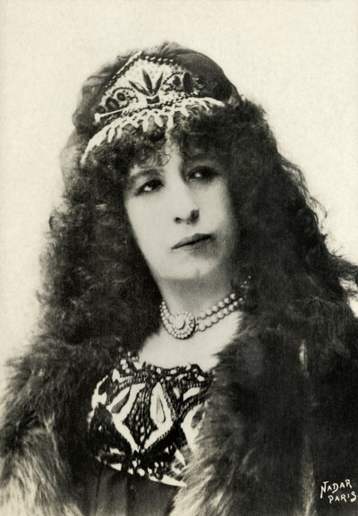Portrait of Aimée Tessandier by Paul Nadar