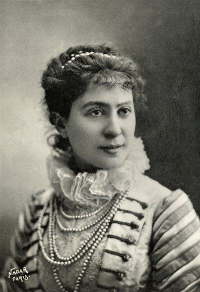 Portrait of Blanche Baretta - Worms by Paul Nadar
