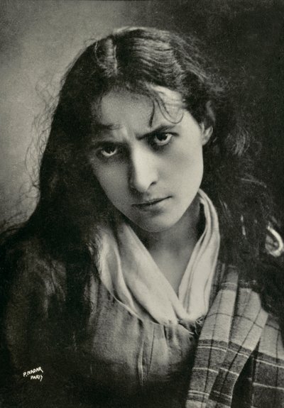 Portrait of Caroline Segond - Weber by Paul Nadar