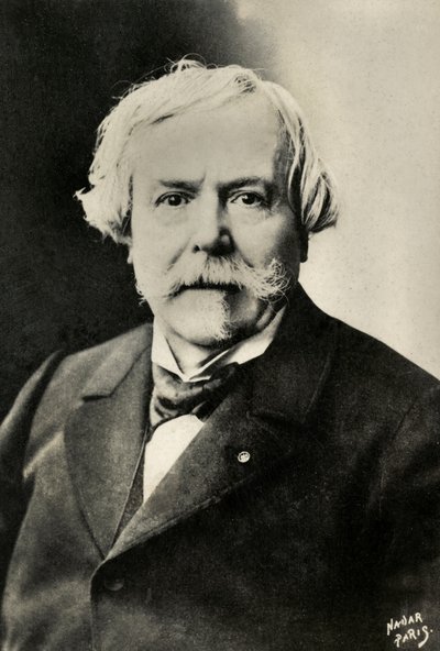 Portrait of Edmond de Goncourt by Paul Nadar