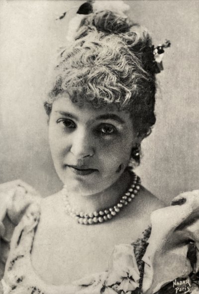 Portrait of Emilie Mily Meyer by Paul Nadar
