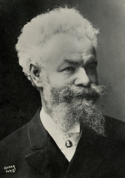 Portrait of Michel Munkaczy by Paul Nadar