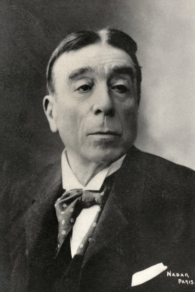 Portrait of Rene Lecomte known as Paulin Menier by Paul Nadar